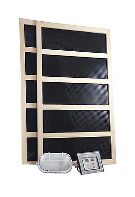Complete Infrared sauna heater package - 600 Watts